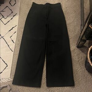 Everlane Black Wide-Leg Pants